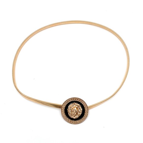 Women’s Lion Head Medallion Fashion Belt NWT - Picture 3 of 6